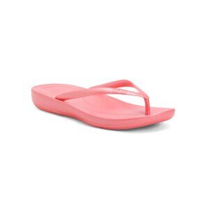 FITFLOP Rose Coral Iqushion Pearlized Ergonomic Flip Flops